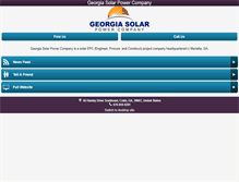 Tablet Screenshot of gasolarpower.com